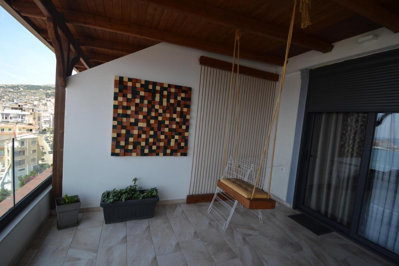 Luxury Penthouse B&E Apartment Sarande Exterior photo